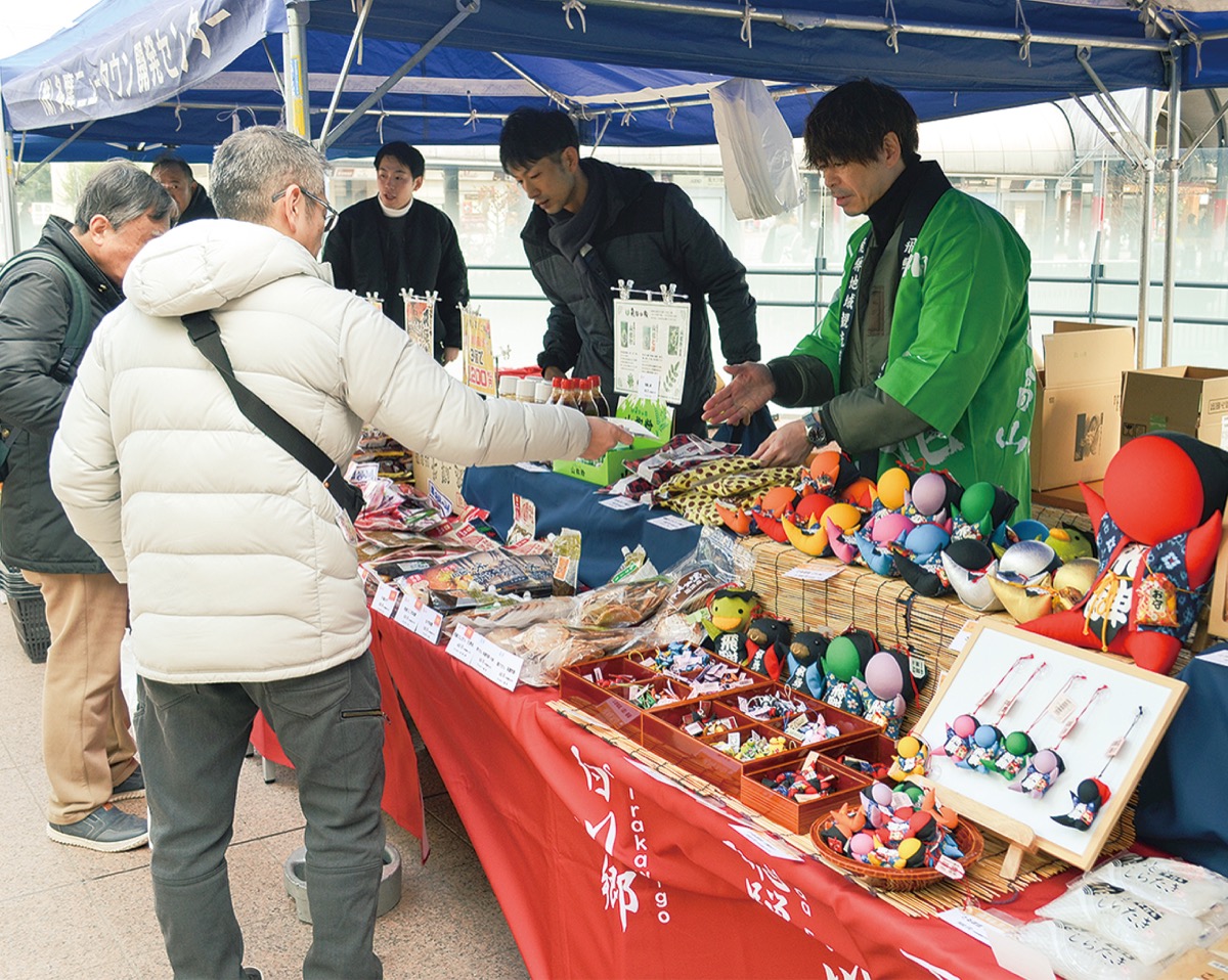 物産展で飛騨の魅力発信