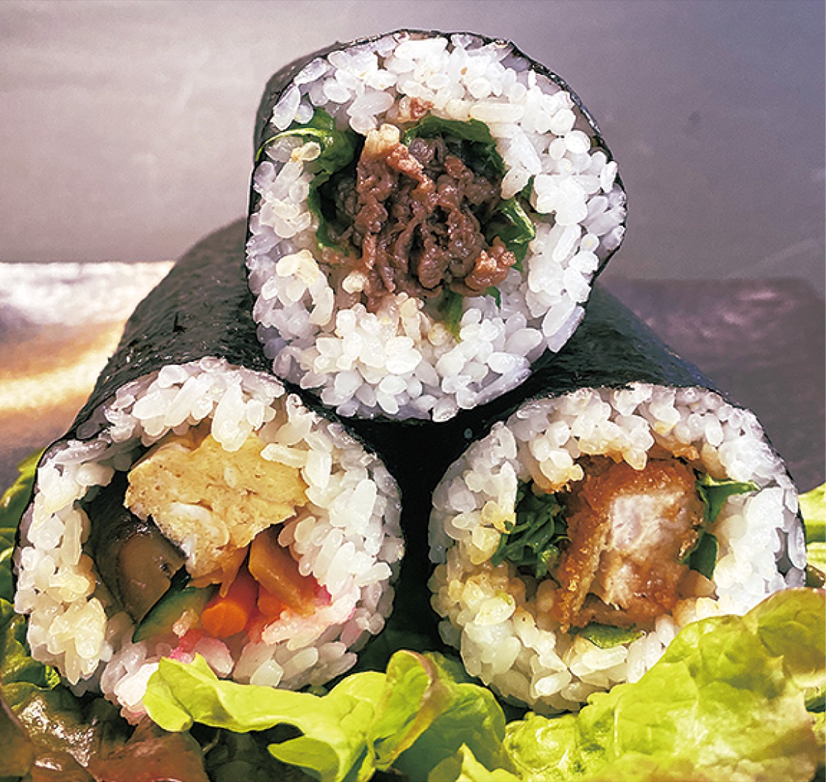 毎年恒例の恵方巻