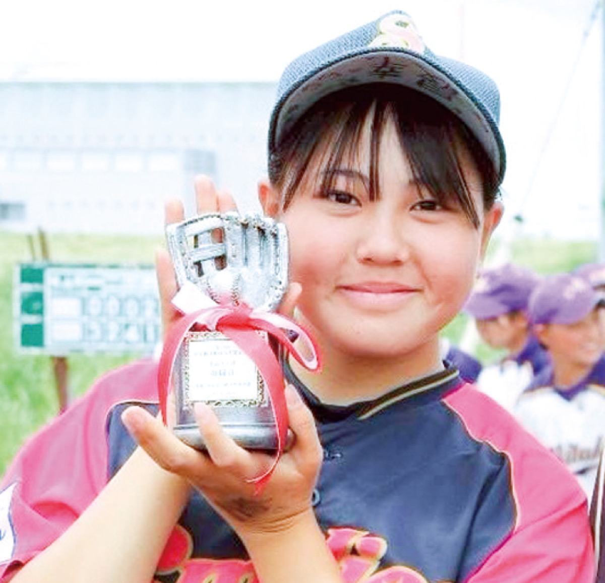 敢闘賞の大西選手