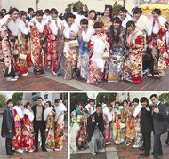 １４４６人が門出祝う