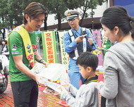 ヴェルディが一日警察署長に