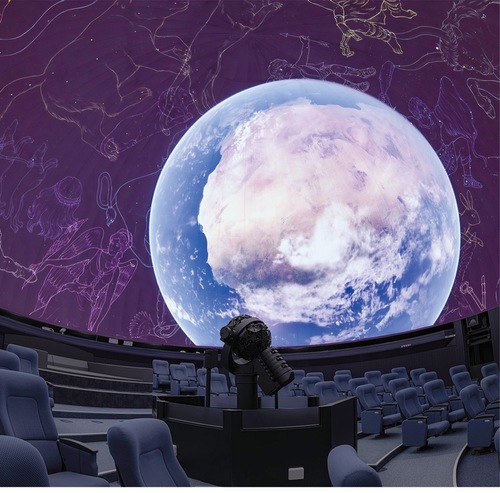 生まれ変わったプラネタリウム