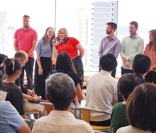 過去に開かれた市民交流の様子