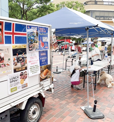 多摩センターなどで開かれるマルシェ＝昨年