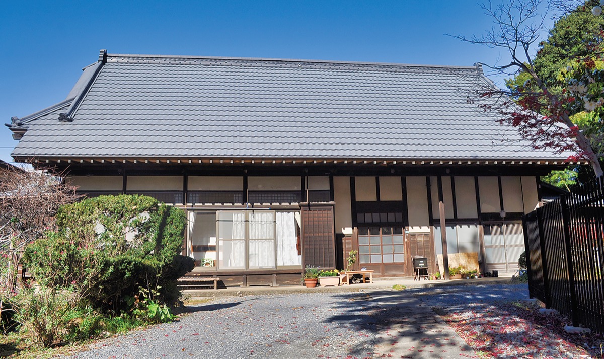 1885年頃に建てられた川井家住宅主屋