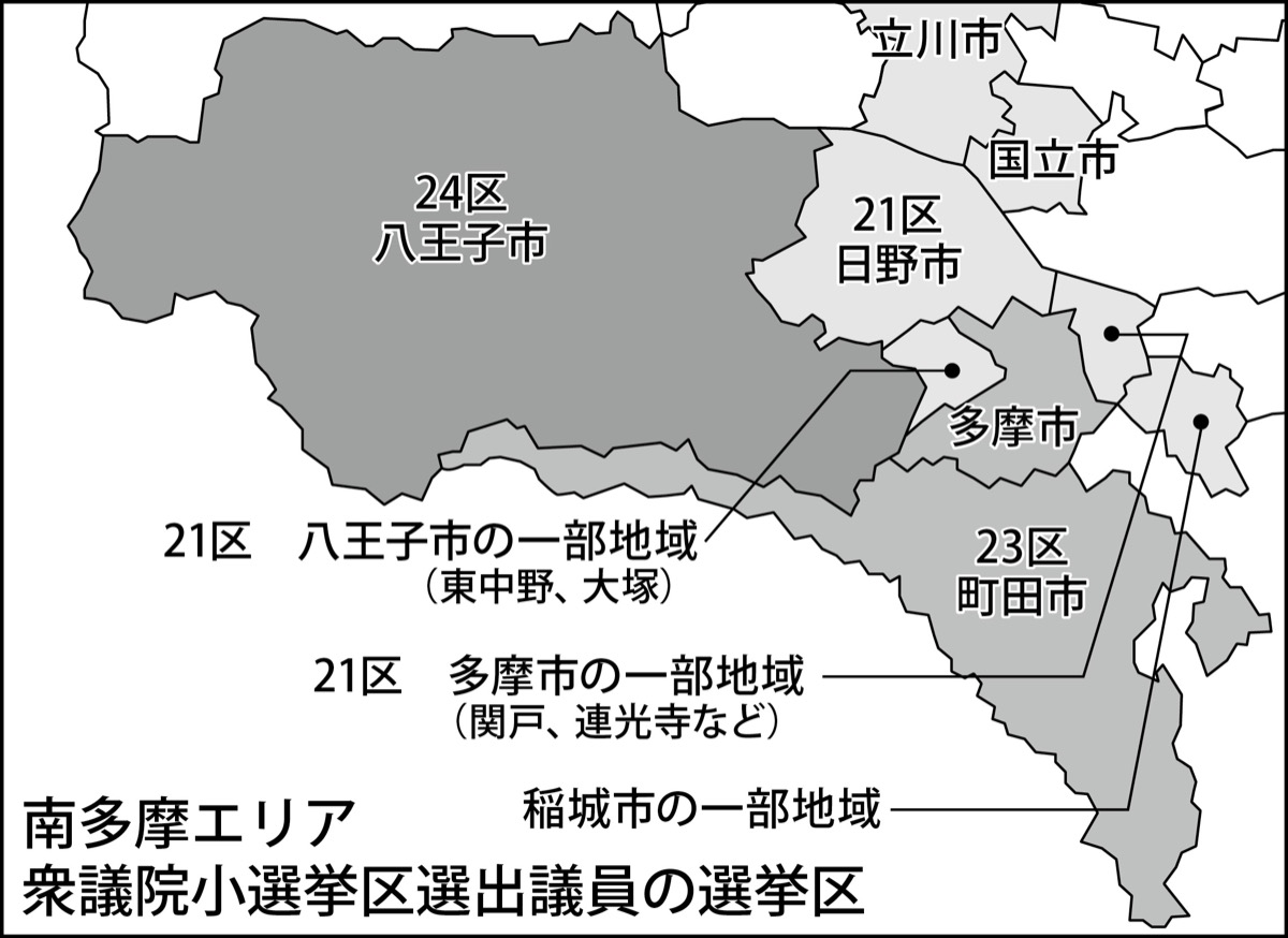 南多摩エリアの情勢は