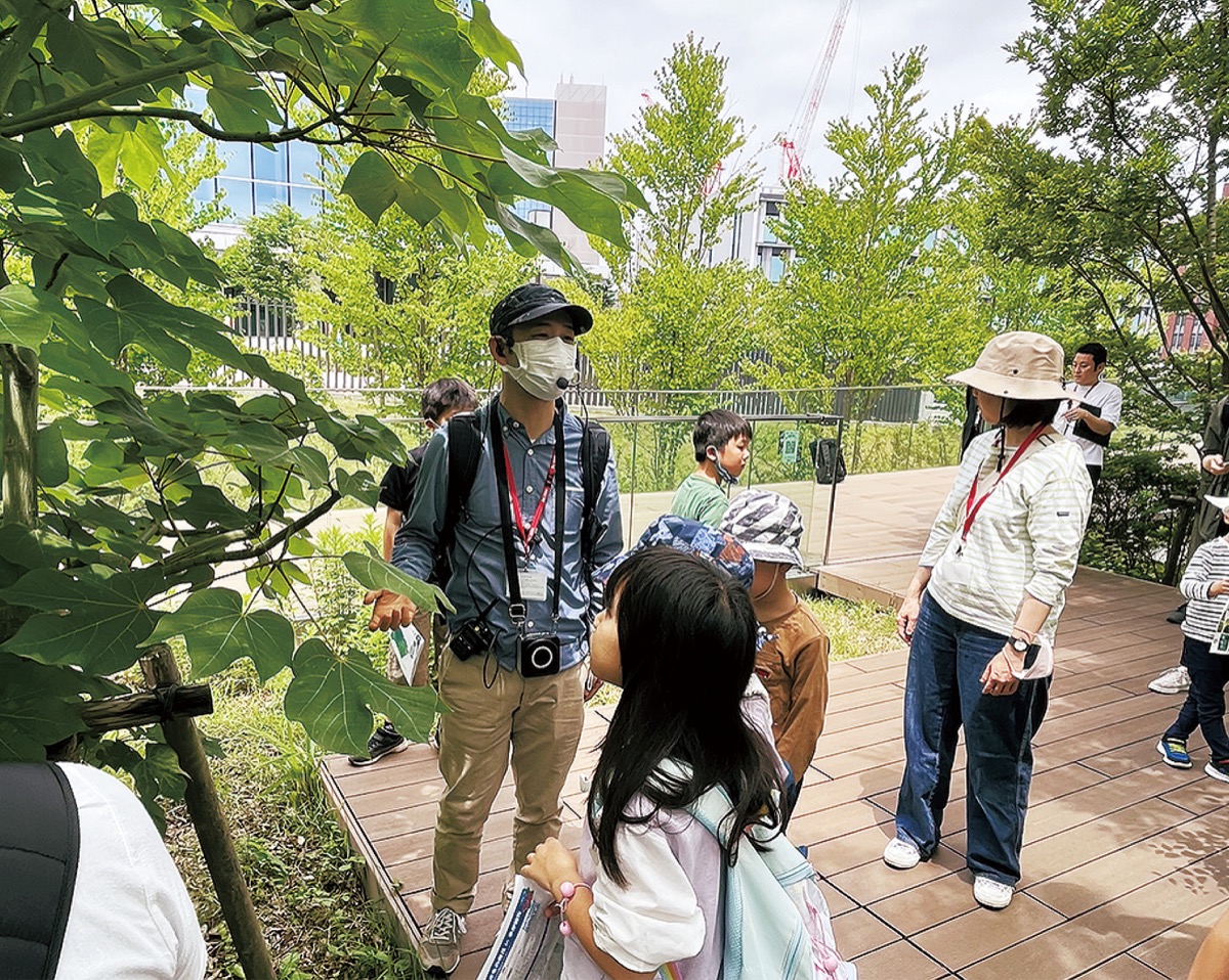 鶴牧で生物多様性学ぶ