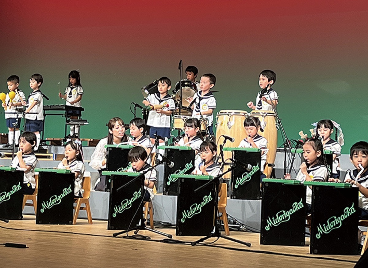 本格的な楽器での演奏