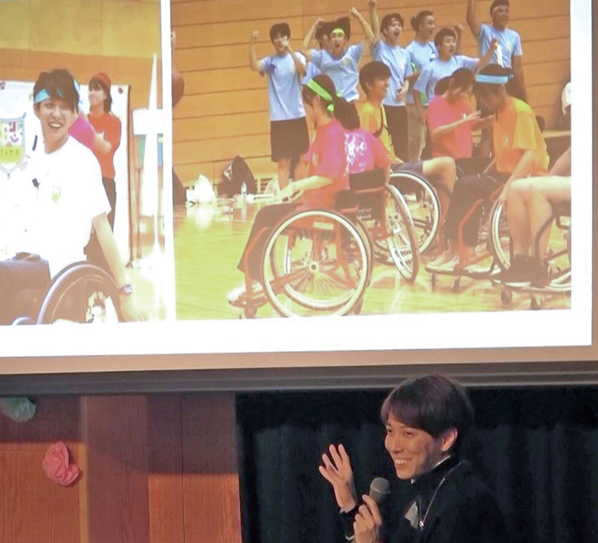 パラスポフェスで歓声