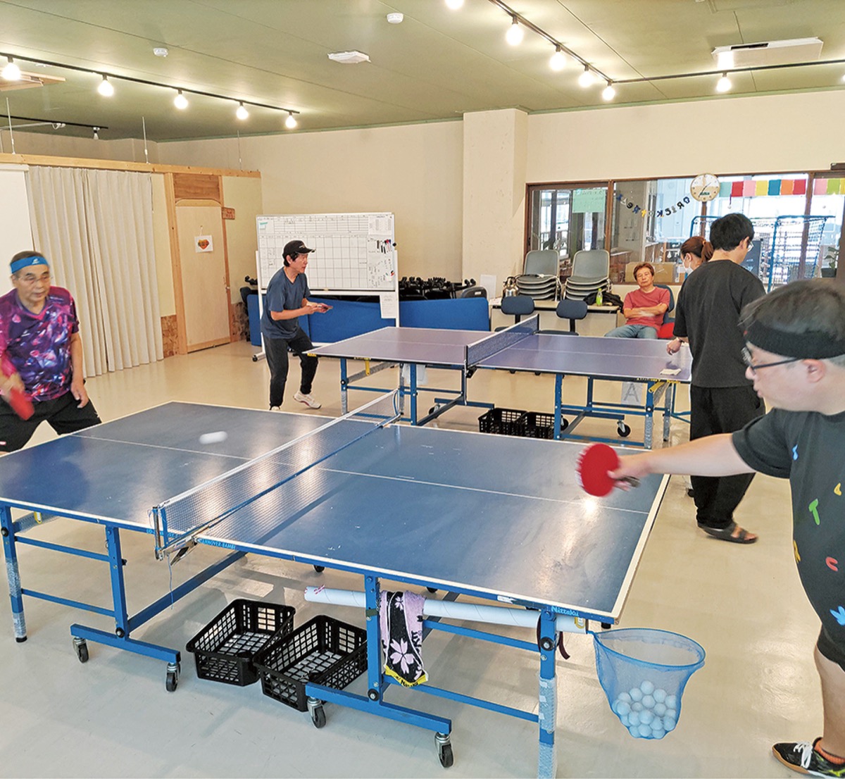 卓球・健康麻雀始めました