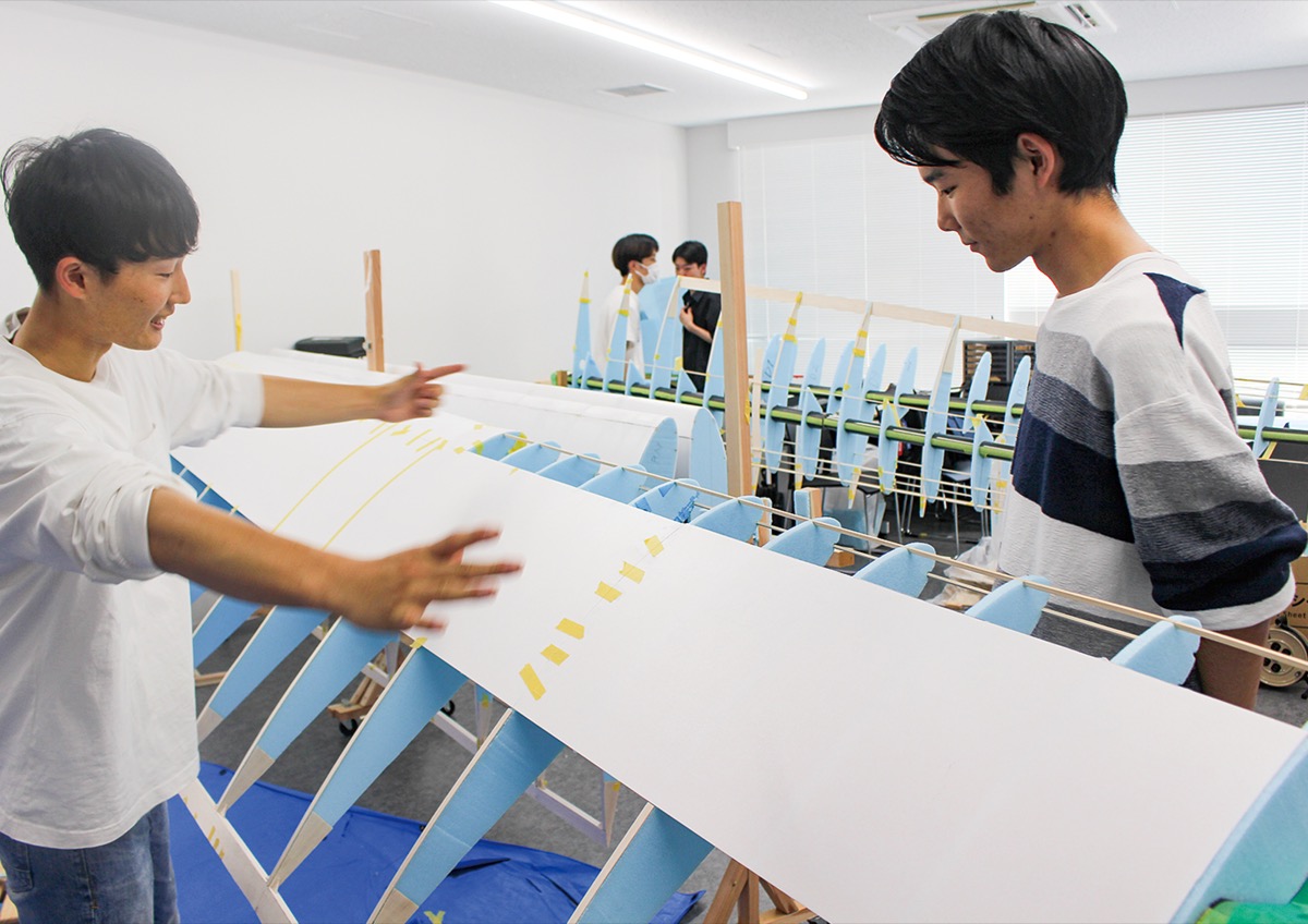 ｢鳥人間｣に初挑戦