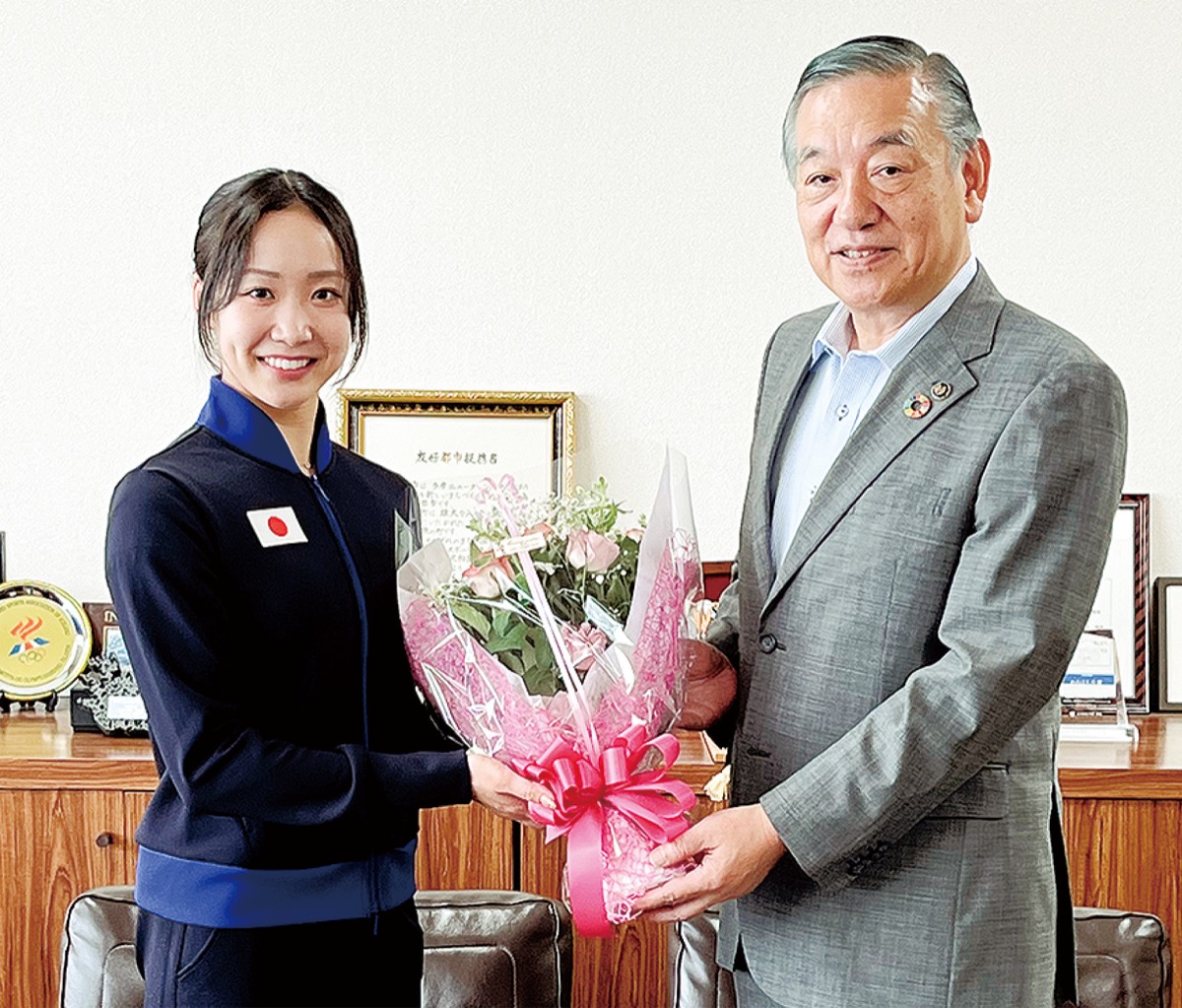 稲木選手 世界大会で優勝