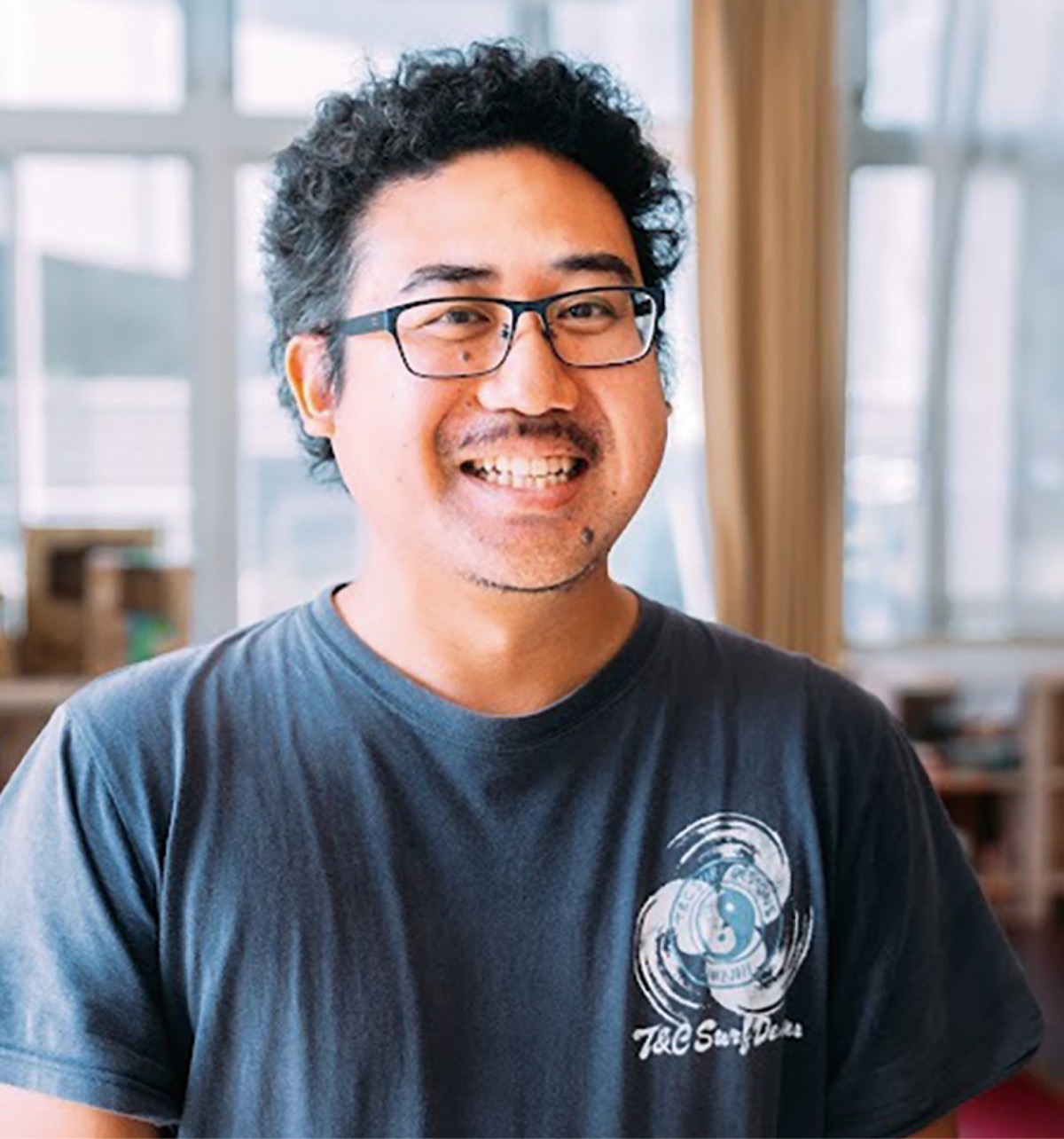 愛宕南学童クラブ施設長　藤井豪さん　