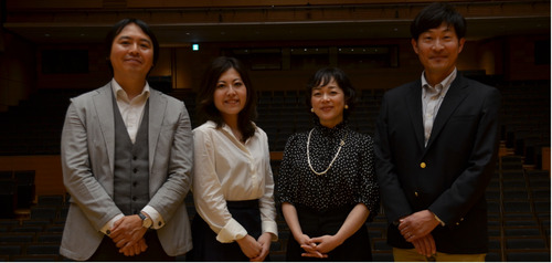 左から松村さん、石井さん、遠藤さん、佐藤さん