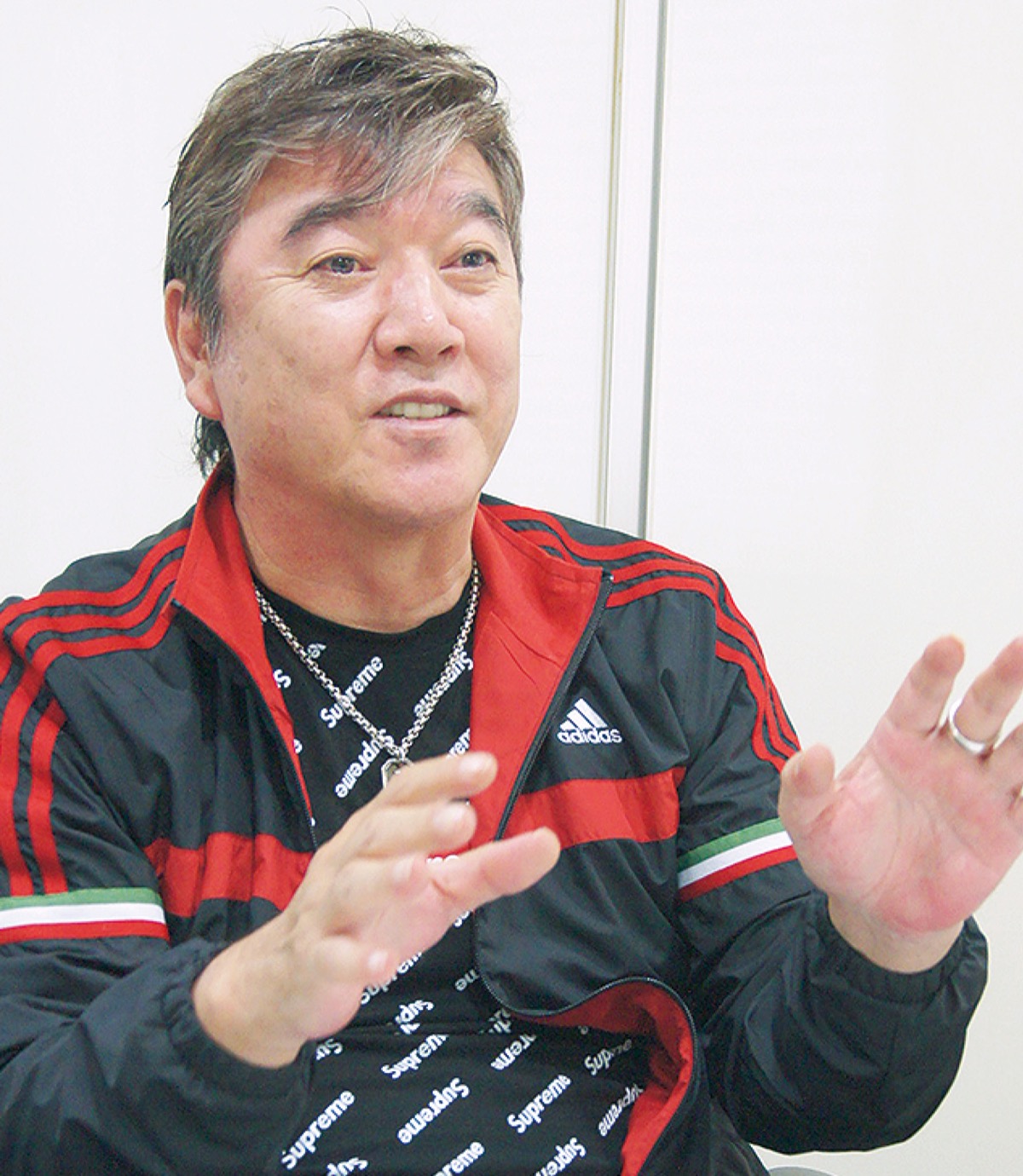 介護体験を語る小金沢昇司さん