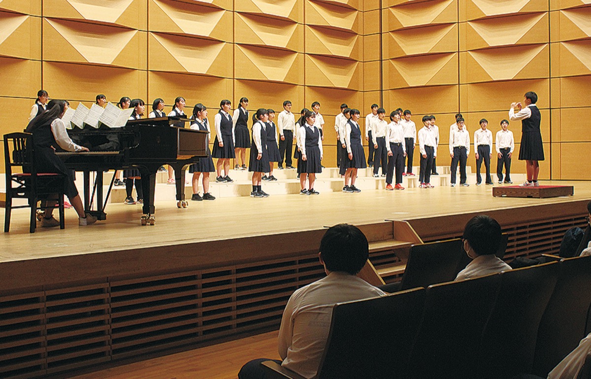 ３年生 合唱発表会で思い出作り 大和中 シリウスに歌声響かせる 大和 タウンニュース