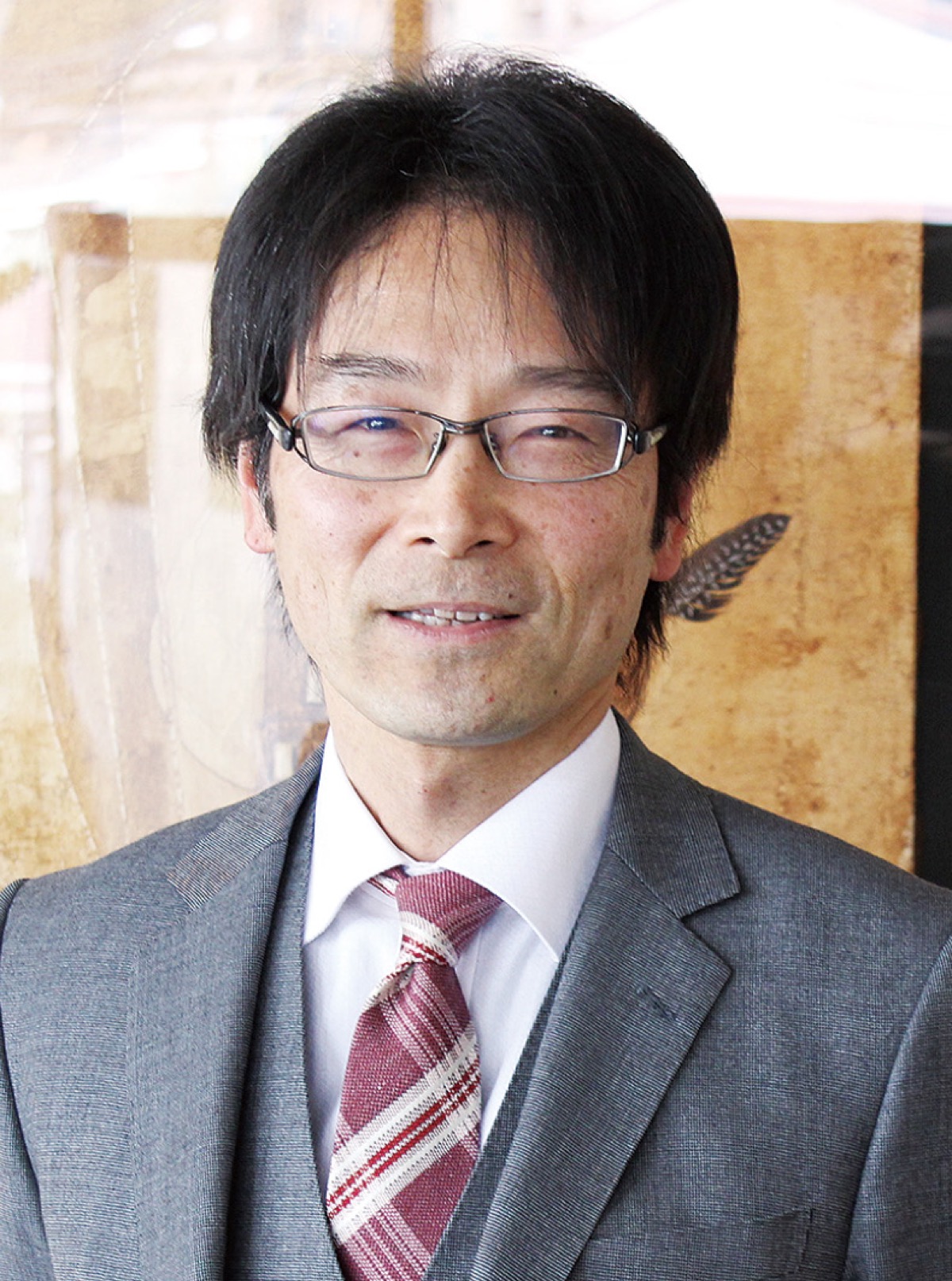 「夢ある仕事を」と語る服部社長