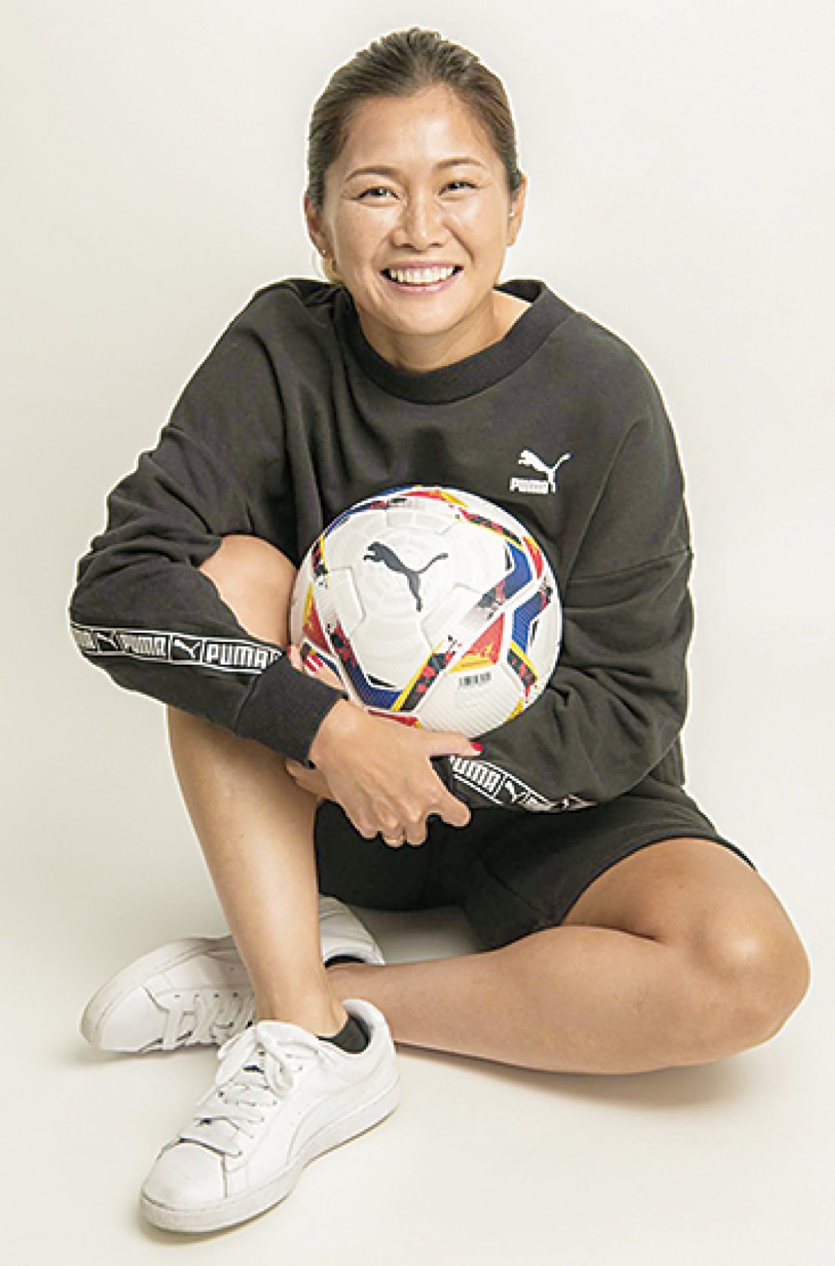 女性のためのサッカー教室 川澄選手がやってくる！ 定員100人 参加者