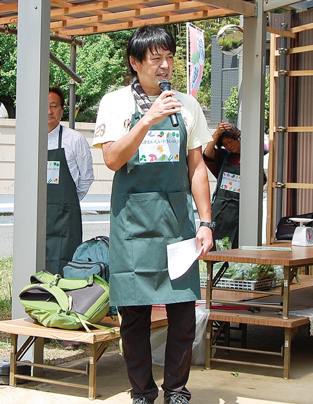 今後への意気込みを語る荻窪会長
