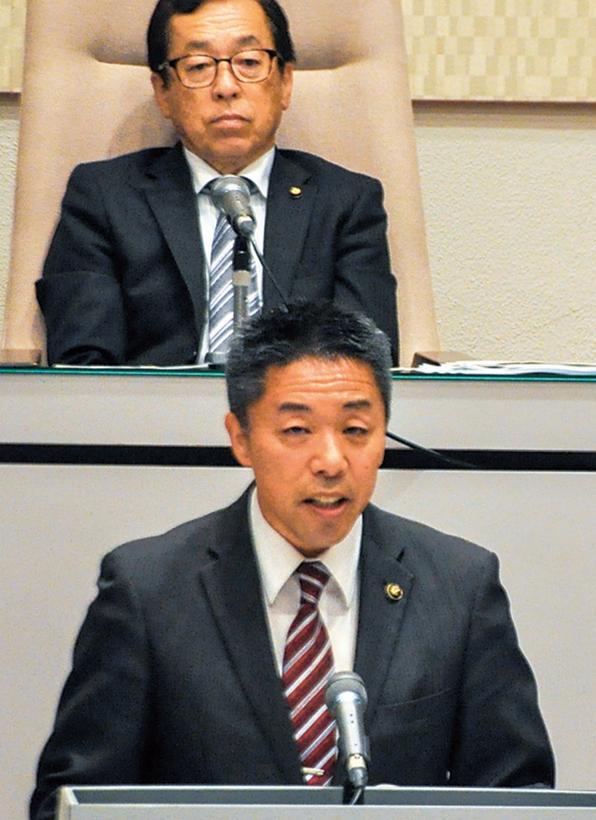 古谷田市長所信表明 「新たな市役所」へ3本柱 「幸せ」感じる大和を標榜 大和 タウンニュース