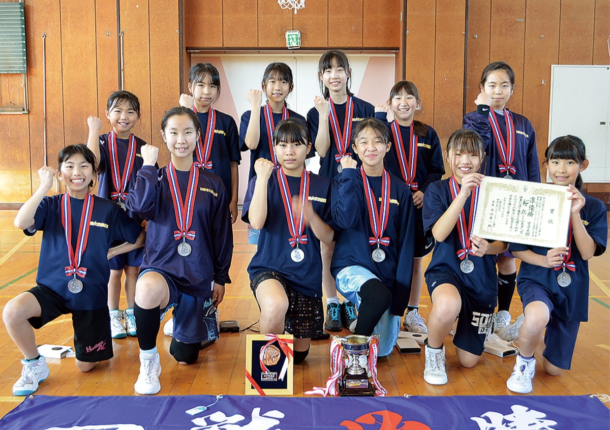 ミニバスで準優勝