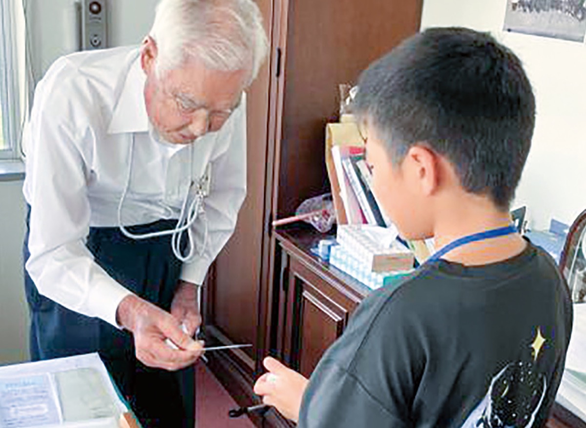 小学生が職場体験