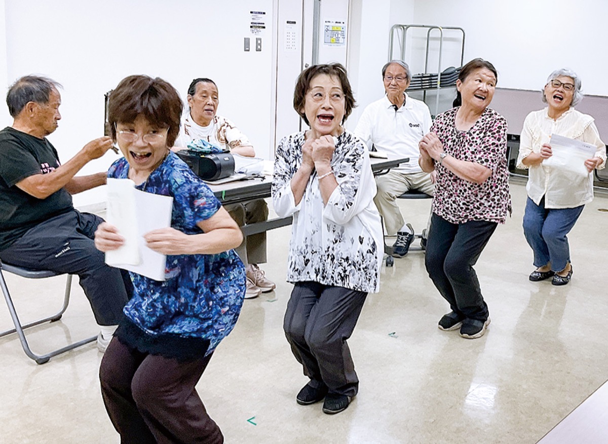 記念公演へ稽古にも熱