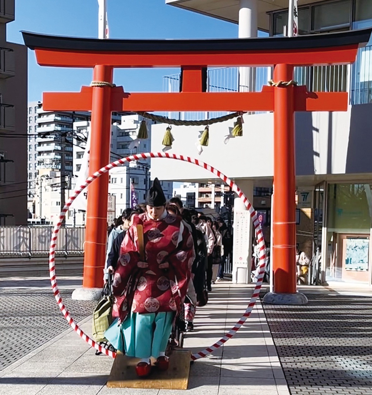 大和天満宮で合格祈願祭
