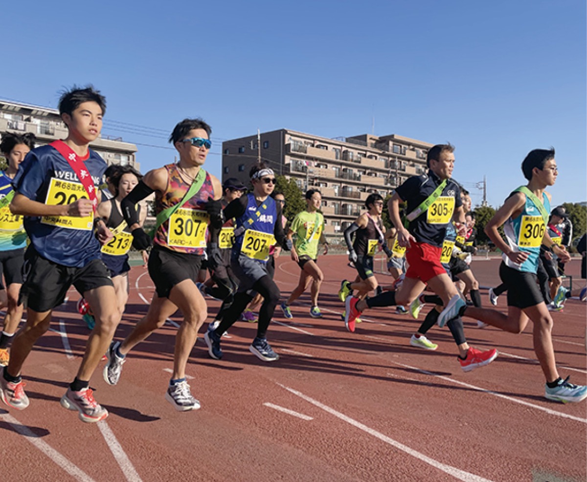 １１５３人がタスキつなぐ