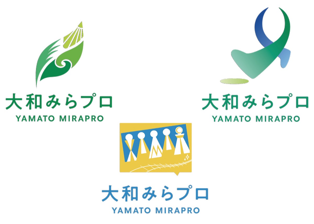 公式ロゴの最終候補3作品