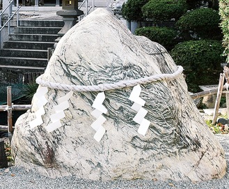 境内にパワーストーン 栗原神社 | 海老名・座間・綾瀬 | タウンニュース