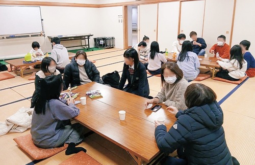 月２回開かれる「居場所」