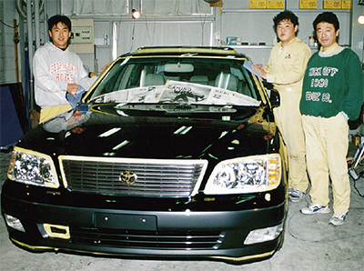 車磨きの技術、磨き続ける