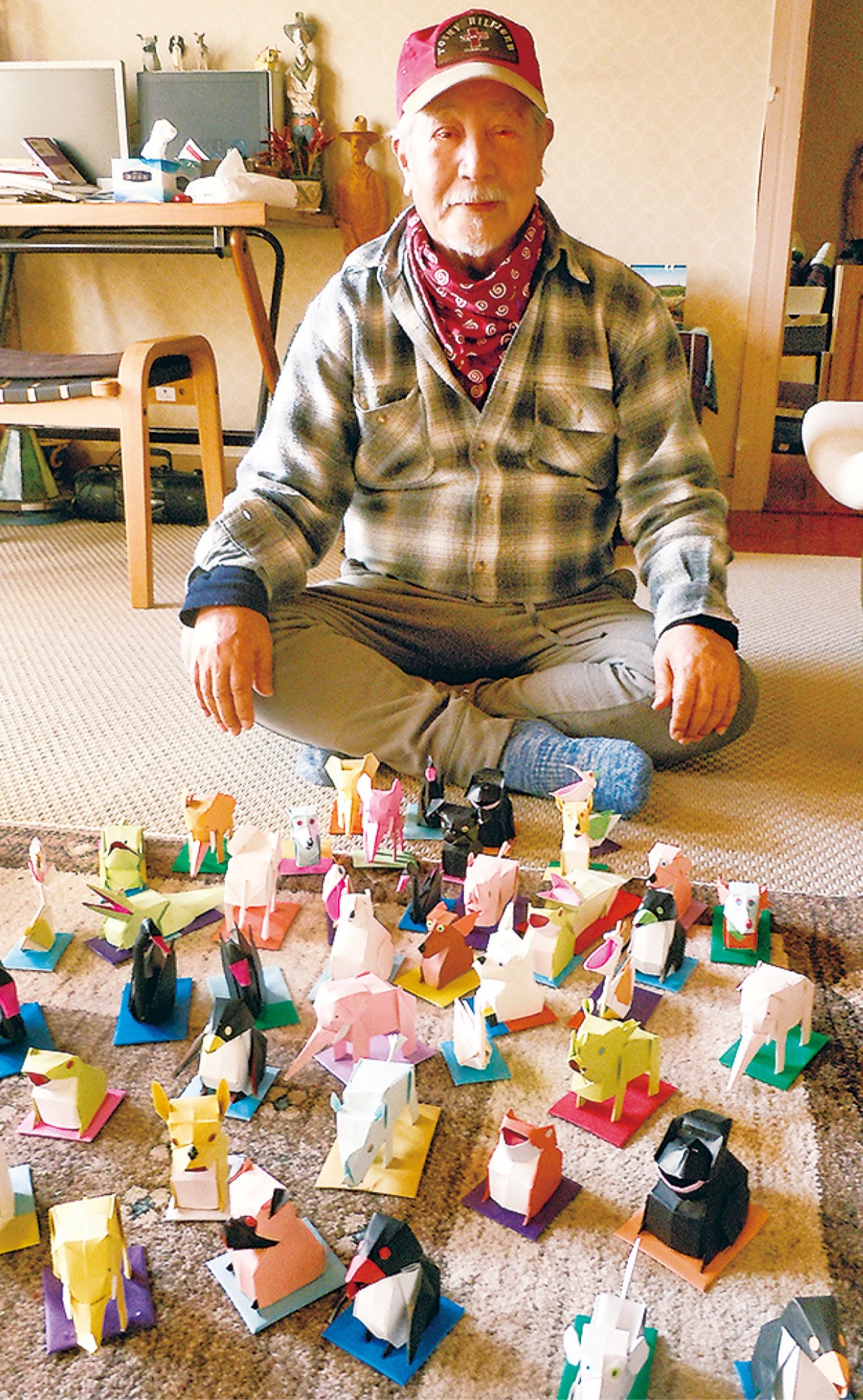 ３Ｄ折り紙を手掛ける伊東さん