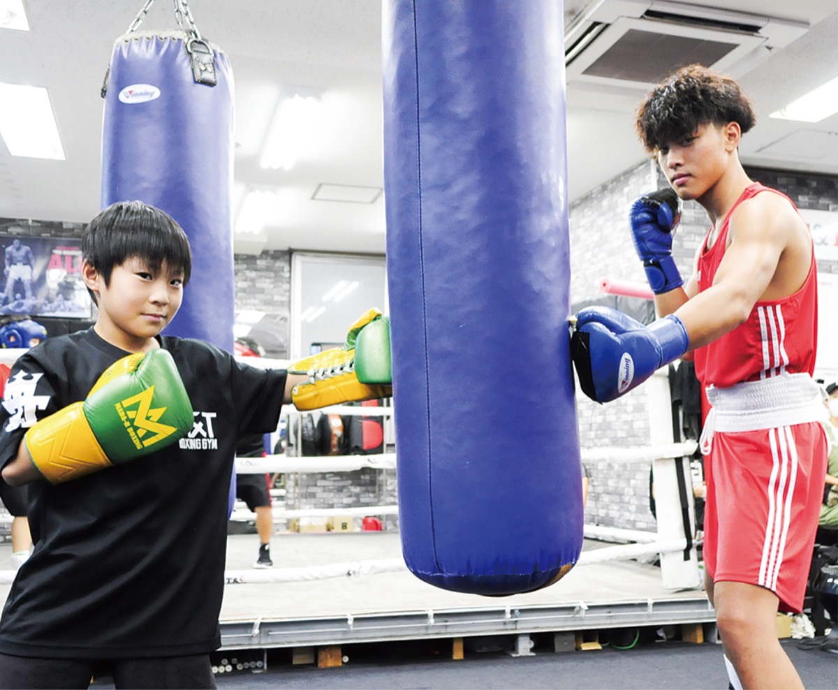 ボクシングで全国制覇