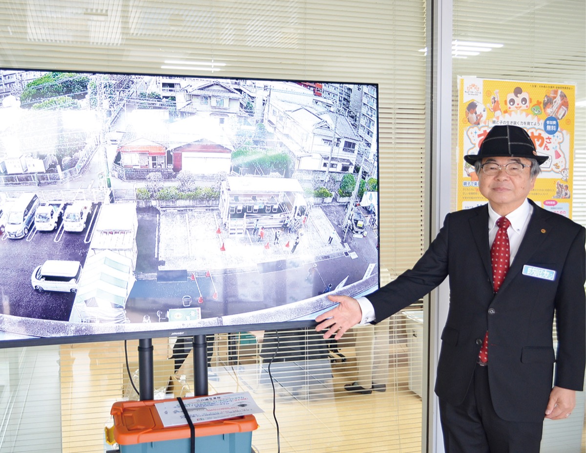 防犯カメラでイベント活性