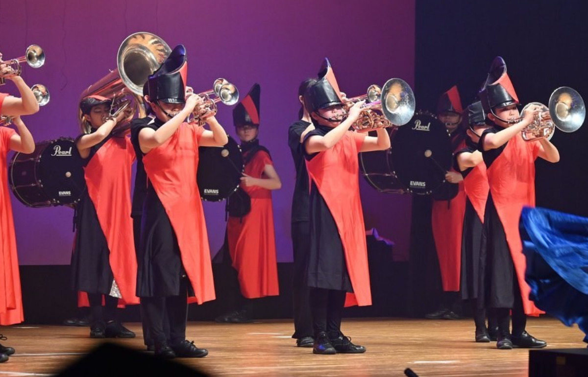 綾北マーキュリーウィンズのステージの様子