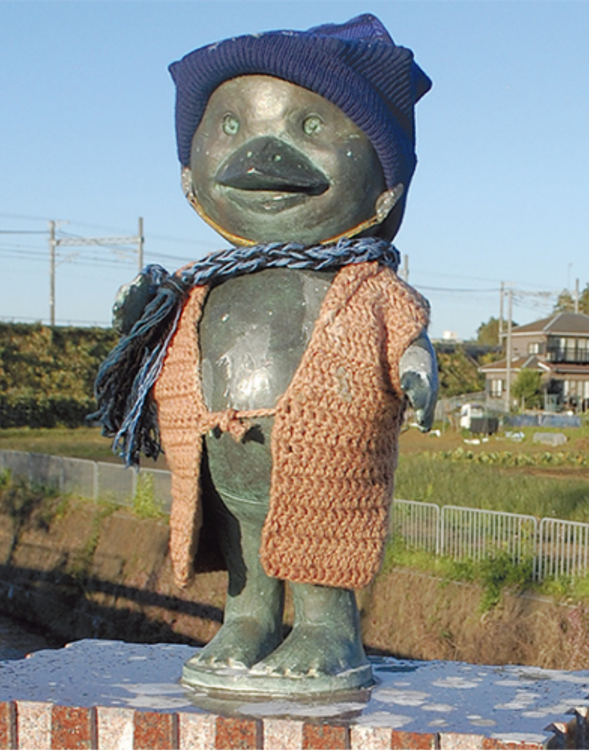 季節ごとに服が着せ替えられていた