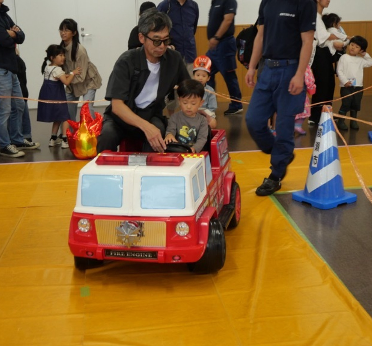 ミニ消防車ゴーカート