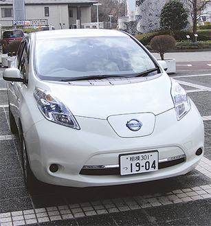 二酸化炭素を排出しない電気自動車・リーフ