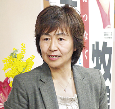 牧嶋氏が、政策発表会