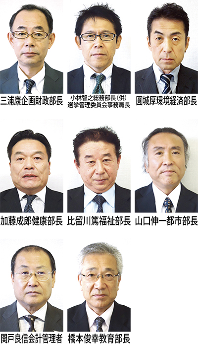 人事異動を発令