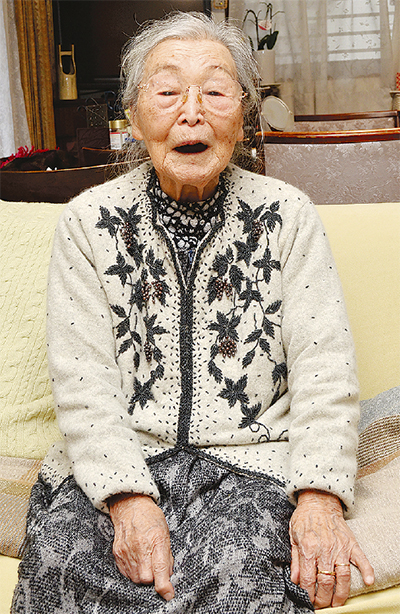 美声を披露する水谷さん