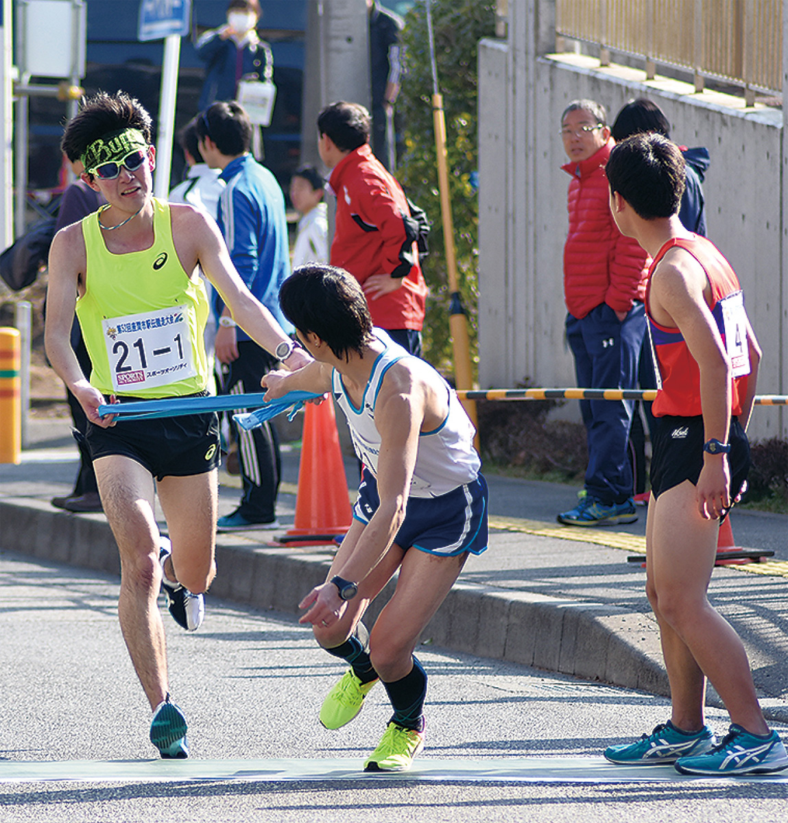 タスキでつなぐランナーの思い
