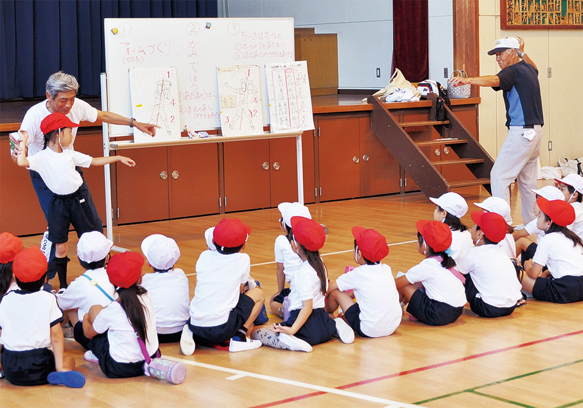 「投げられる」自信の種を