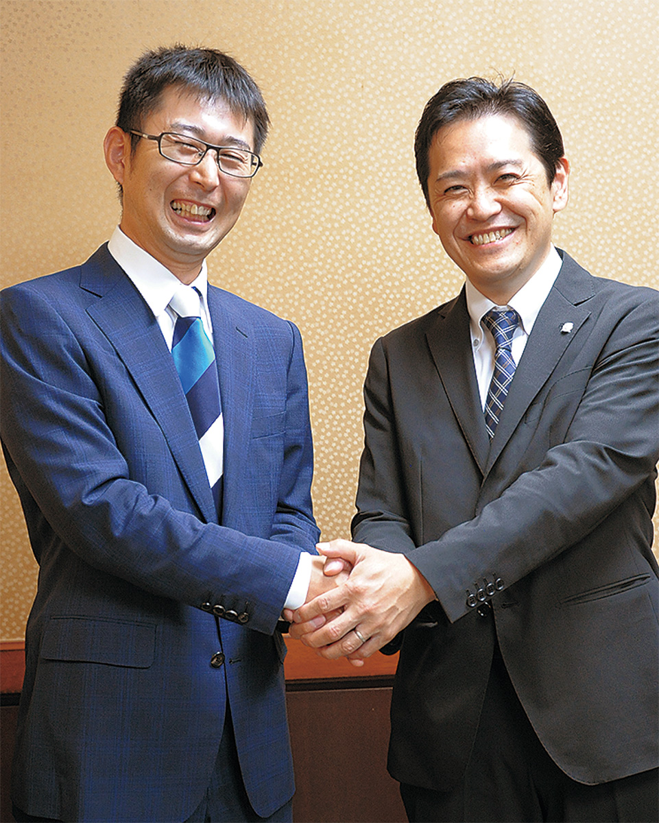 地域経済支える若手２人