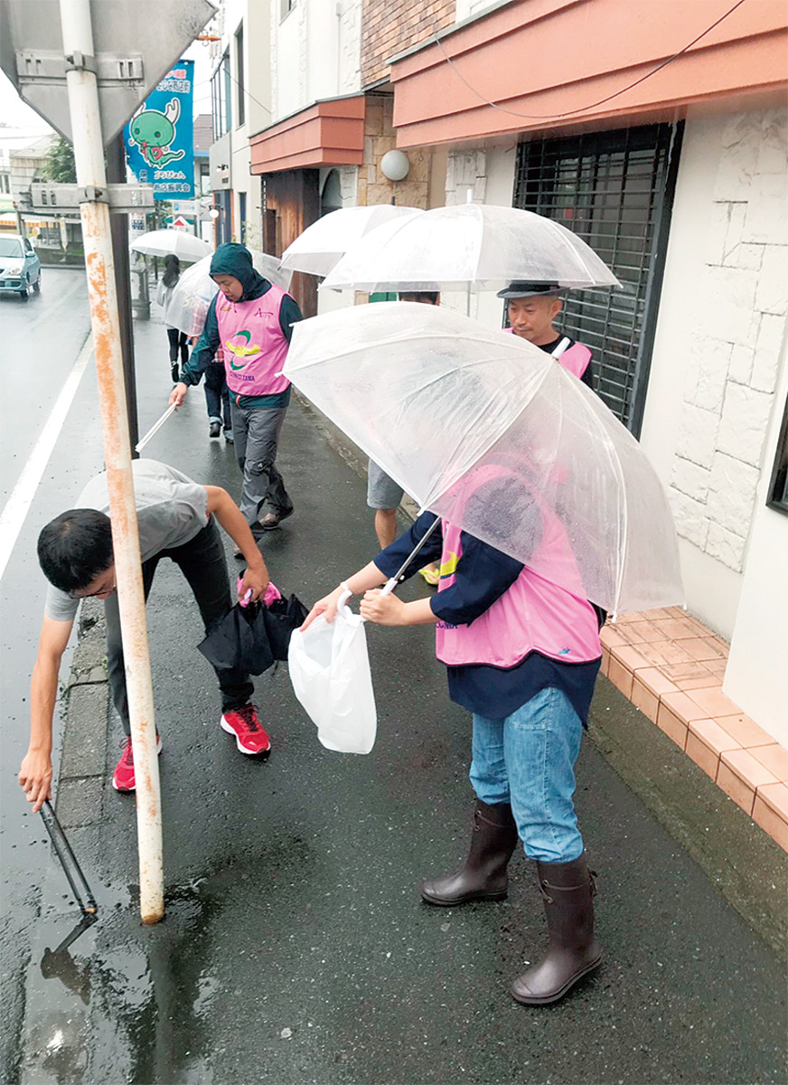 町美化、地域活性の契機に