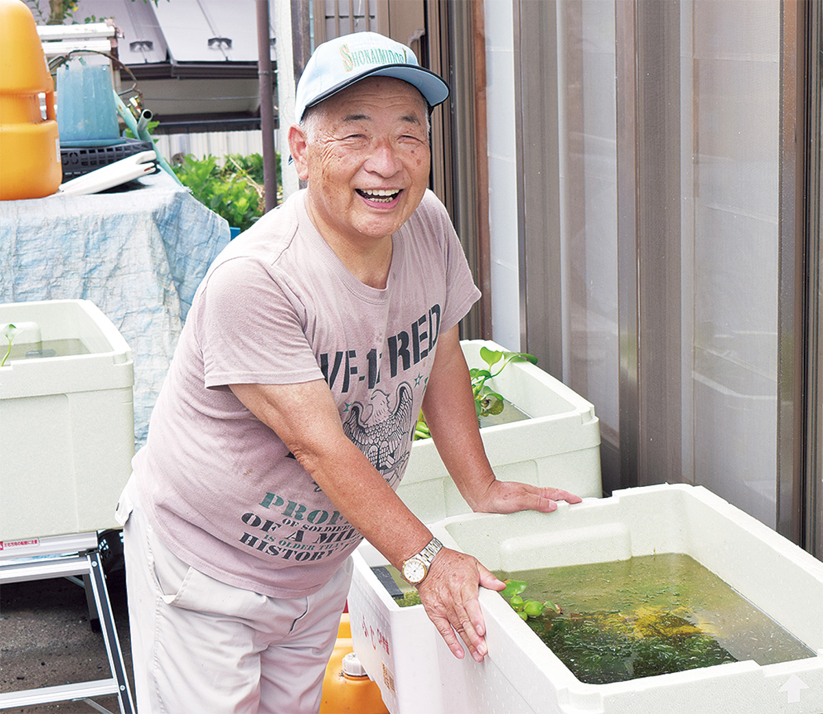 今夏も「皆さんに」