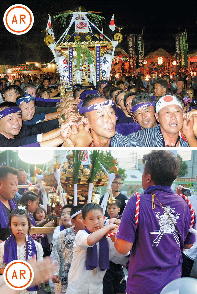 どっこいそーりゃ　響く境内