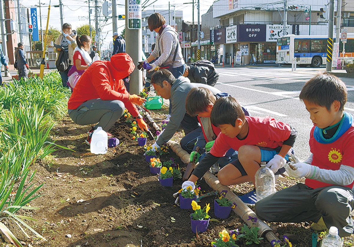 花植ボランティア募集